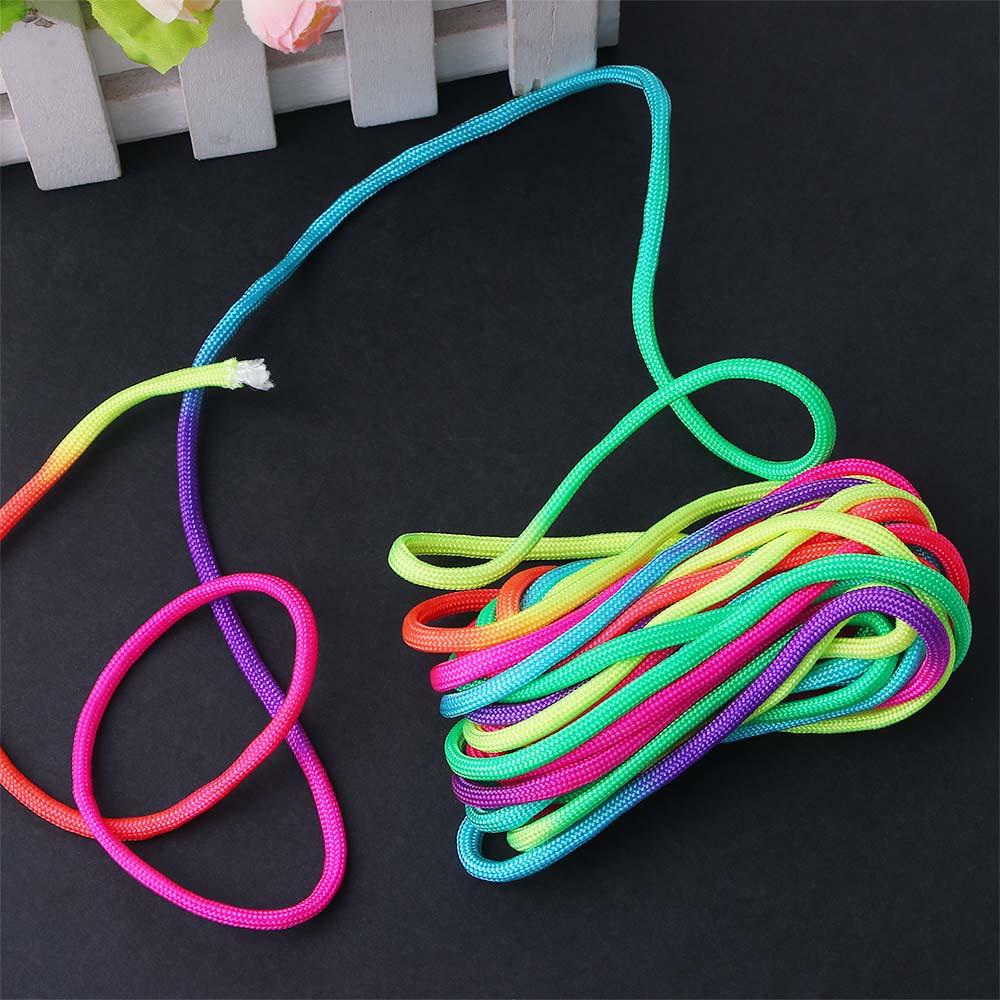 Accessory Parachute Lanyard DIY Survival Bracelet Rainbow Colors Cord Rope Rainbow Paracord Rope