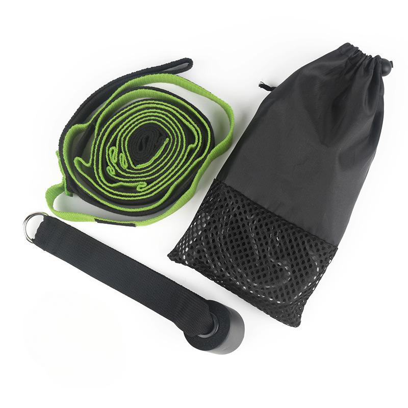 Эспандер для йоги, мягкая эластичная лента для тренировок в помещении, одно слово, тяговая веревка для тренировок на лошадях, принадлежности для фитнес-оборудования