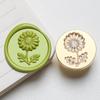 Plant Flowers Wax Seal Stamp Classic Sealing Wax Stamps Wedding Cards Decor Of Knit Rose Daisy Clover Tulips