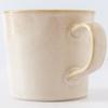 Aito Seisakusho Natural Color Mug Large 320ml Vanilla White Mino Ware Dishwasher Microwave Safe Made Japan 517326