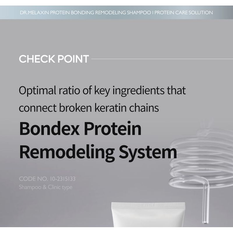 Dr.Melaxin Bondex Протеиновое восстанавливающее шампунь-реконструктор
