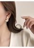 Light luxury high-end earrings with tassel butterfly earrings for women, unique and niche internet celebrity accessories for autumn and winter 2026