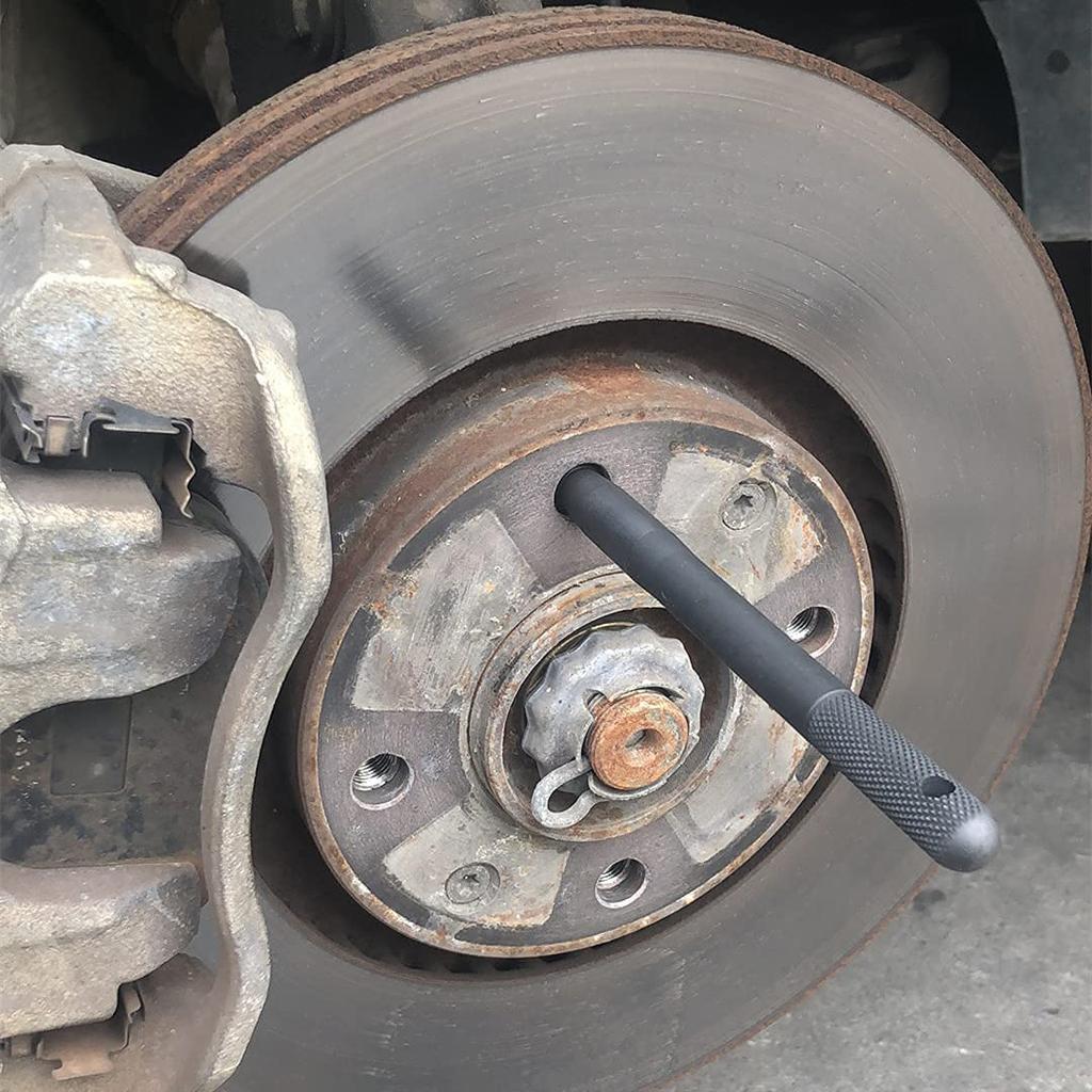 ZKTOOL 2pcs Wheel Setting Bolts M12 x P1.5 SST Black Stain Resistant Perforated Easy