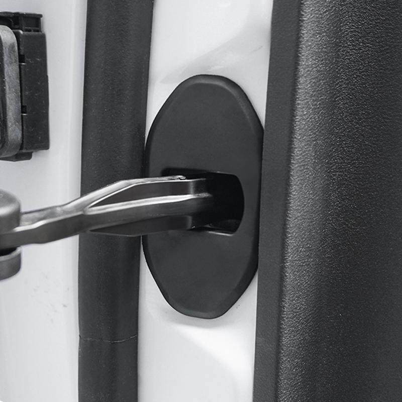 NEW For Geely Boyue L FX11 Door Lock Buckle Protector Cover Car Door Latch Protective Cover Silicone Door Handle Cover Guard Sto
