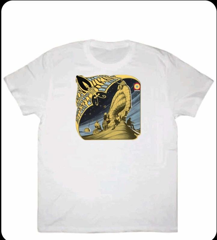 Rare Iron Butterfly Graphic Print Unisex T-Shirt Graphic Tee