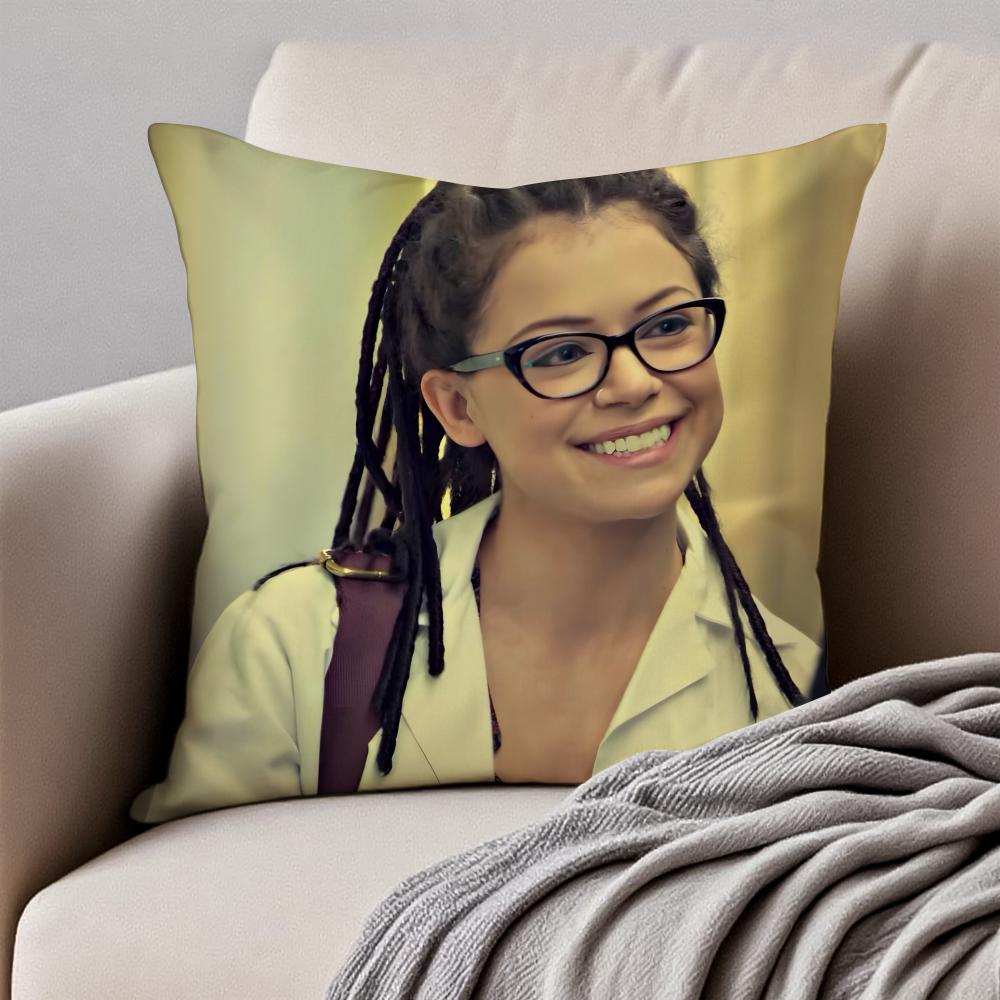 CCosima Niehaus Cushion Cover Pillowcase Antidustmite Invisible Zipper Short Plush Sofa Cushion