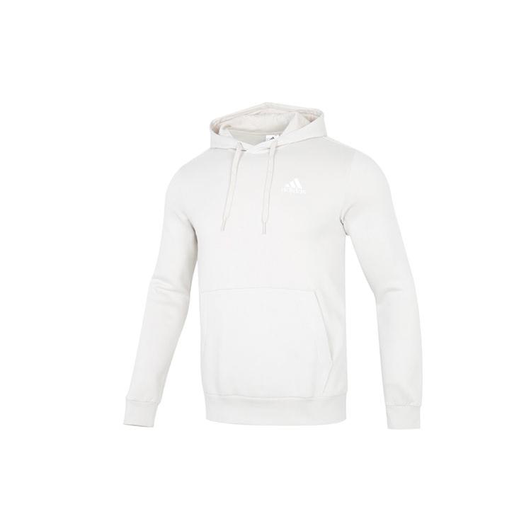 Adidas Sweatshirts Men's White Hooded Moderate Regular HL2277