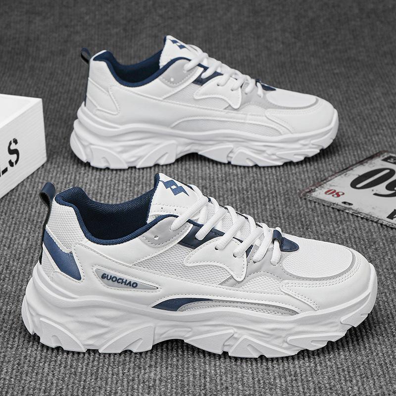 Новые мужские туфли универсальные летние трендовые дышащие туфли для папы модные туфли для студентов повседневные кроссовки для бега