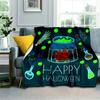 Подарок на Хэллоуин, Новый год, мягкий плюшевый диван-кровать, пледы для пикника, современное фланелевое одеяло Gedruckt Bettdecke Geschenk
