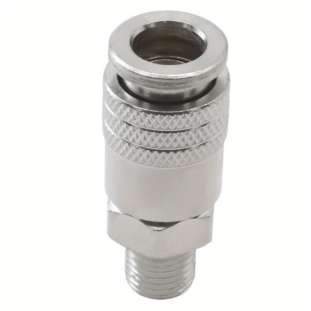 Pneumatic Fitting G1/4 Male Thread EU Standard Quick Connector For Air Compressor 53mm Length Air Compressor Tool Parts