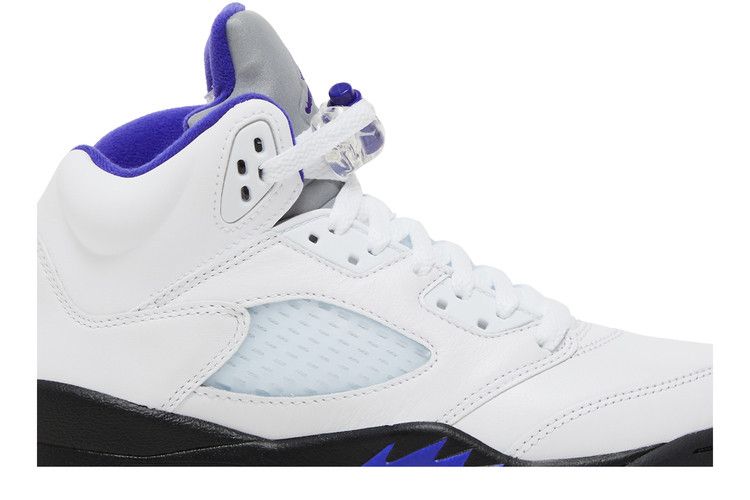 Детские кроссовки Nike Jordan 5 Retro Dark Concord (GS) Белый/Темный Конкорд-Черный