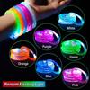 10pcs Glow In The Dark LED Bracelets Long-Lasting Glowing Neon Bracelet Toys Glow Bangle Kids