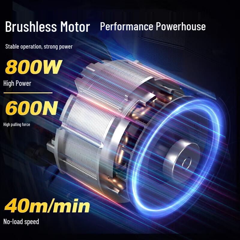 Беспроводной литиевый вытяжной аппарат Dongcheng без щеток, штекер CN (адаптер в комплекте)