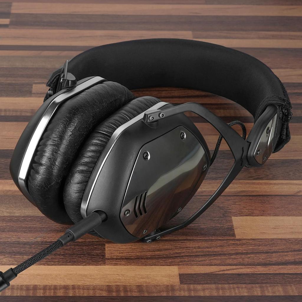 Geekria Cable Nylon Braid Compatible Audio Cord Crossfade LP Headphone Fits Inline Microphone and Volume Control M V-M0DA Cable, 3.5mm 1.2