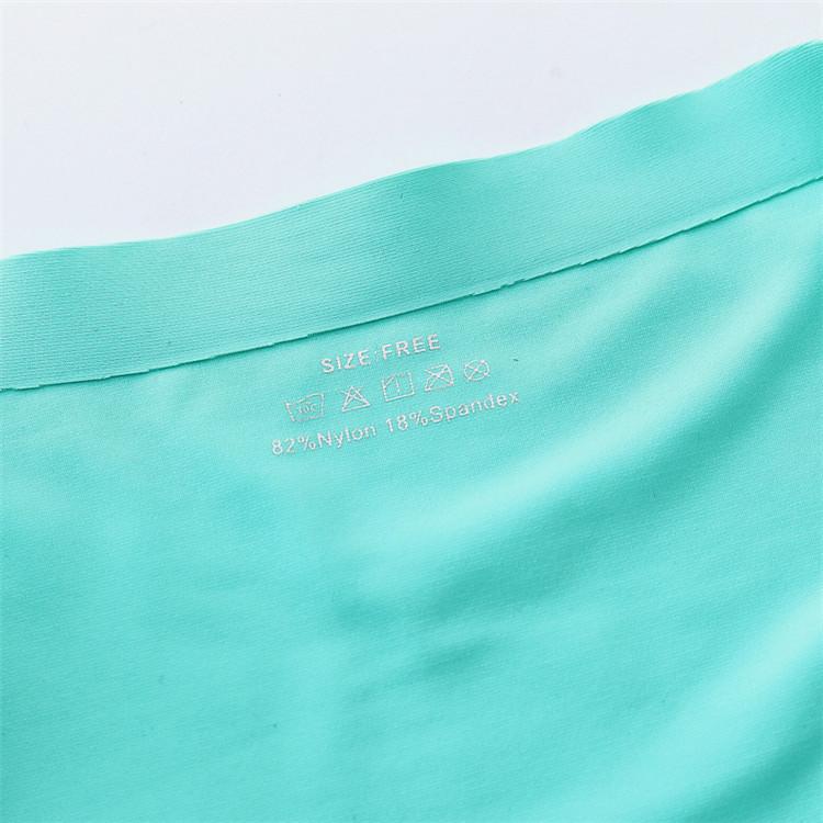 Sexy Printed Panties Women Lace Low-Rise Briefs Breathable Embroidered Underwear Transparent Thong