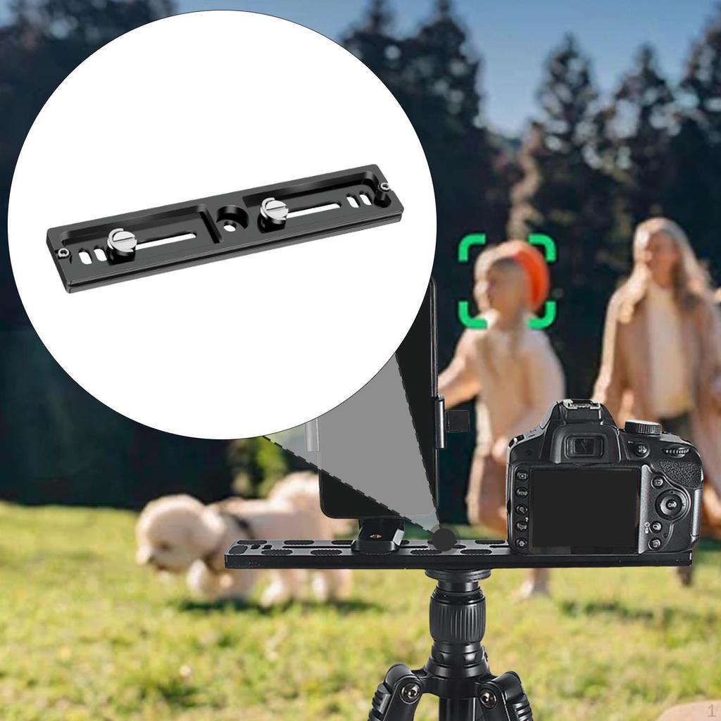 Camera Tripod Quick Release Plate Aluminum Alloy DSLR Stabilizer Accessories Easy To Install
