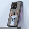 Чехол с номером 7 10 по Футболу для Xiaomi Redmi Note 14 13 Pro Plus 13C 14C 9S 11 10 12 A4 Funda Задняя крышка телефона