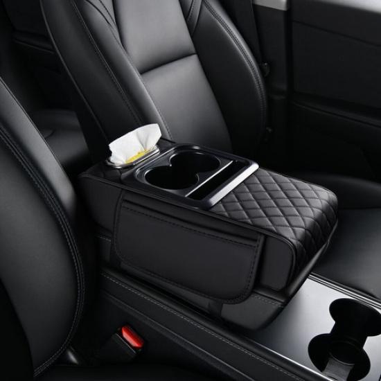 Car Center Console Armrest Box Multifunctional Cushion Cover Protector Mat Pad
