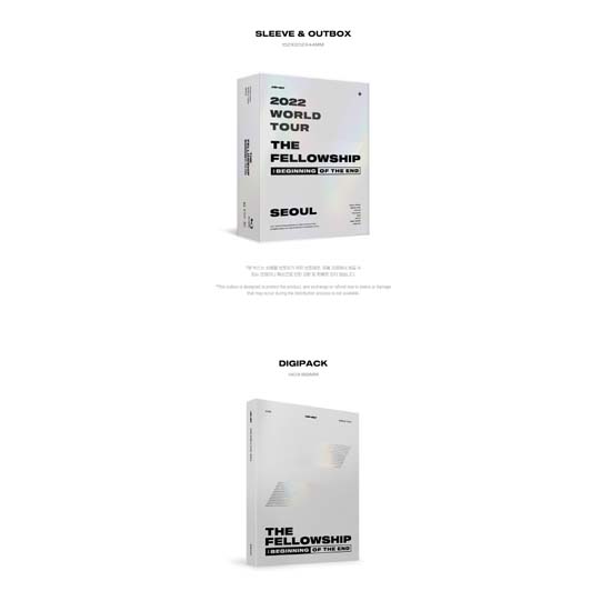 ATEEZ Товарищество : НАЧАЛО КОНЦА СЕУЛ Blu-ray