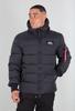 Демисезонная куртка Alpha Industries Hooded Puffer Fd black (118113-003)
