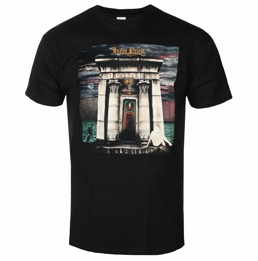 Judas Priest Band Graphic Cotton Tshirt Unisex Summer Short Sleeve Fashion Brand Tee Luxury Casual Vintage Retro Top