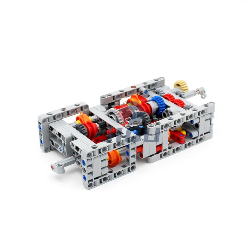 Нетоксичный Moc Высокотехнологичные Детали Все Виды Многоскоростной Двигатель Коробка Передач Набор Строительные Блоки Кирпичики Совместимый С Мотором Pf Набор Игрушка Своими Руками