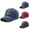 Premium Cotton Baseball Cap For Men With Stylish Embroidery And Classic Round Brim For Outdoor Enthusiasts