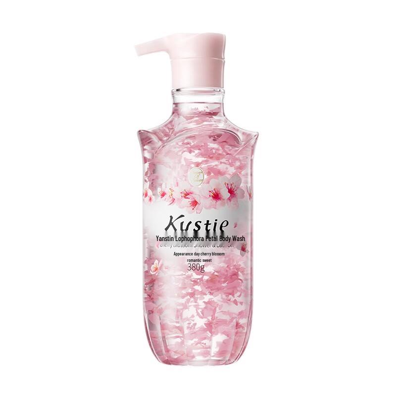Kustie Cherry Blossom Petal Shower Gel