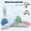 Soft Bristled Cat Paw Cleanser Brush Exfoliating Silicone Massage Brush