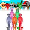 Sprunki Incredibox Cosplay Kids Adults Jumpsuits Halloween Bodysuit Costume