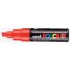 Red Broad Chisel Tip Marker