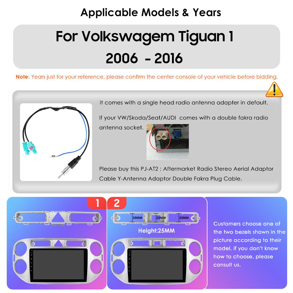 Hizpo DSP 9 дюймов 2din Android Авторадио GPS для VW Volkswagen Tiguan 1 NF 2006 2008-2016 Автомобильное радио Мультимедийный видеоплеер Интеллектуальный экран