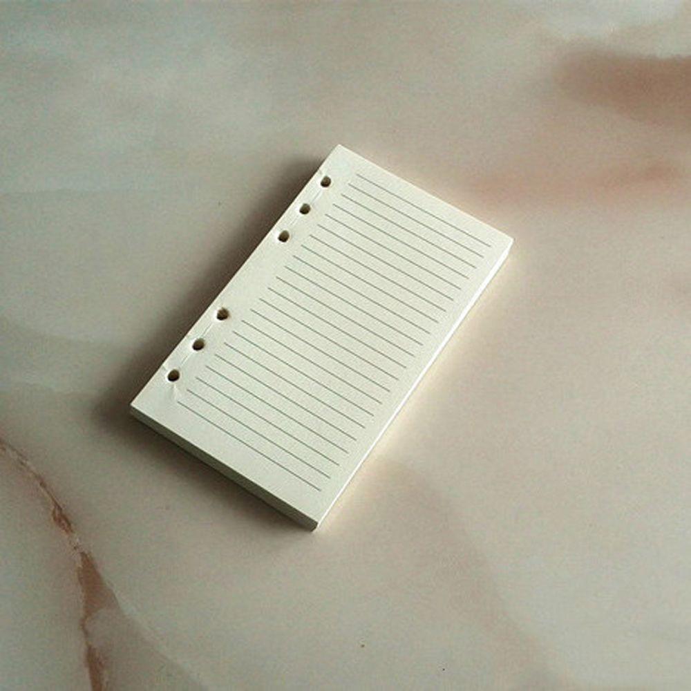 80 листов бумаги Внутренний сердечник Бумага Сменный блок Вкладыш Внутренняя страница Переплет Внутренняя страница Запасной блок для блокнота