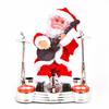Рождественская электрическая музыкальная кукла Санта, играющая, украшение для рождественских украшений для детей