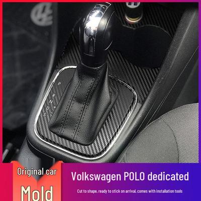 Защитная наклейка от царапин для интерьера центральной консоли VW Polo 2011-2018