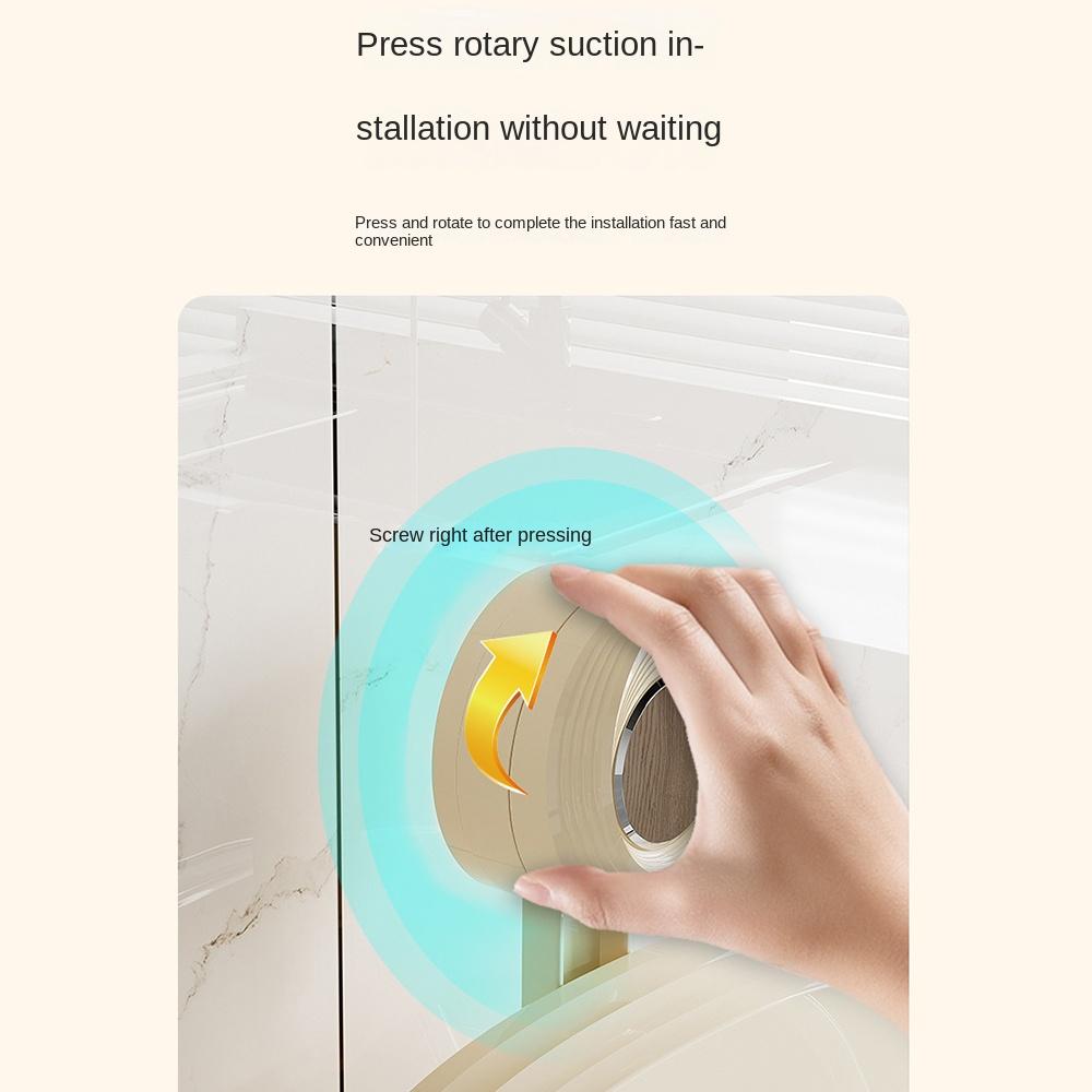 Держатель для хранения крышек сковородок без сверления, на присоске, держатель для разделочной доски, кремовый стиль, подставка для крышек кастрюль