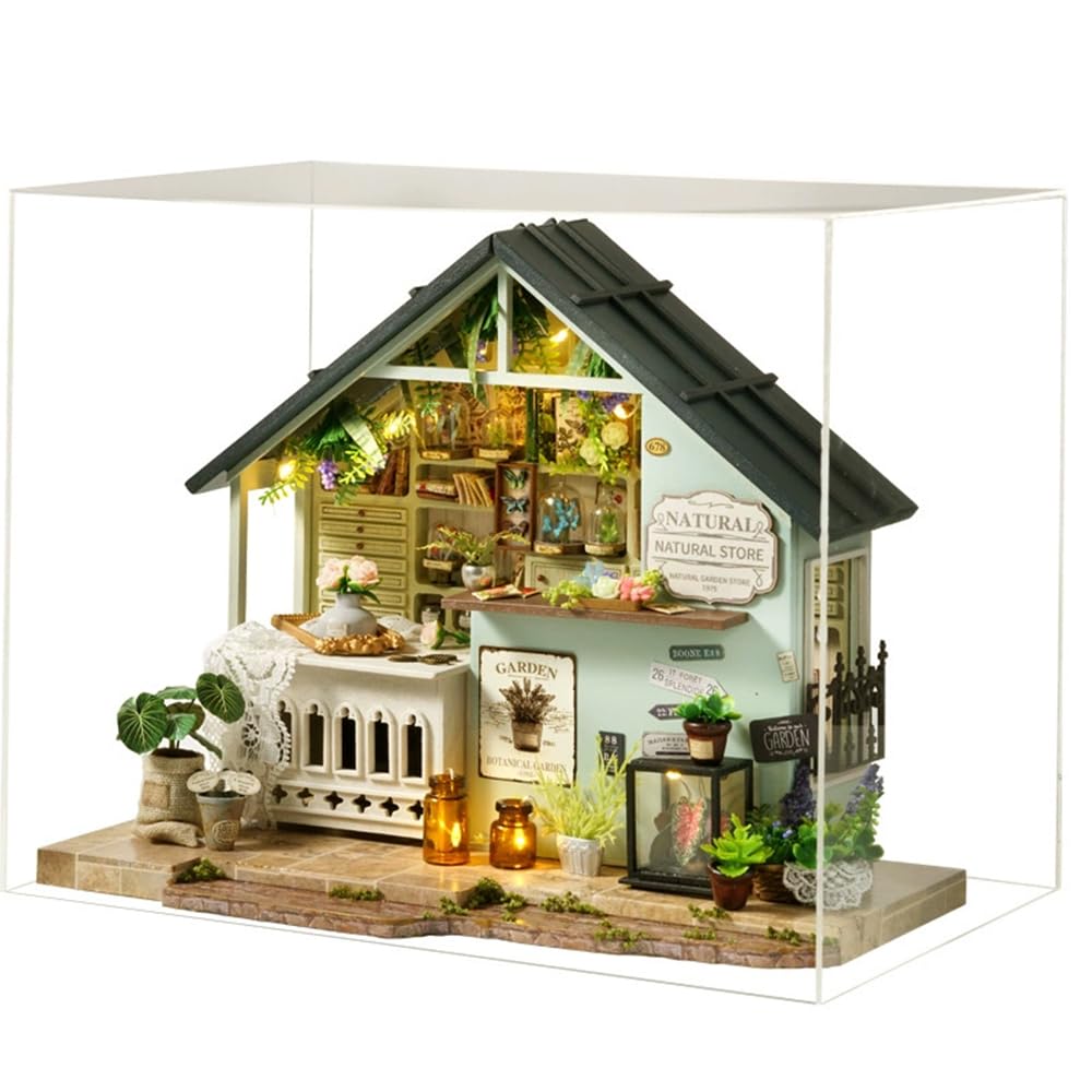 (t-ФРИК) Набор для сборки кукольного домика. Миниатюрный набор. Инструкция на английском языке. МАГАЗИН СЧАСТЬЯ. (DA-006 ПЛАНЕТЫ СТУДИЯ)