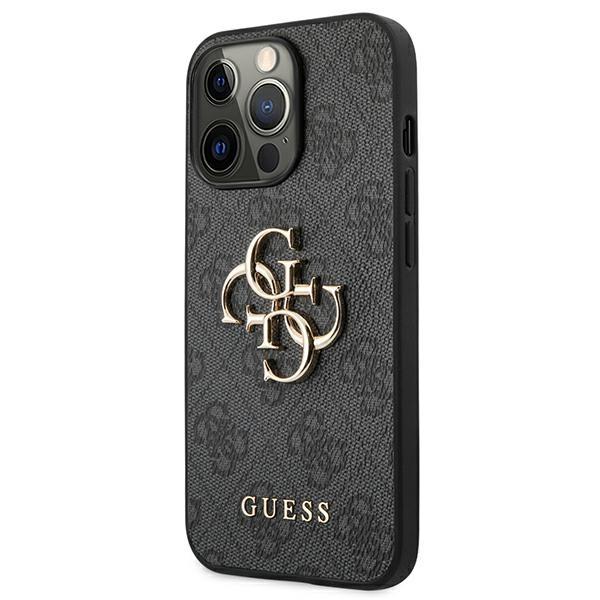 Guess Guhcp13X4Gmggr Iphone 13 Pro Max 6,7 Szary/Grey Hardcase 4G Big Metal Logo