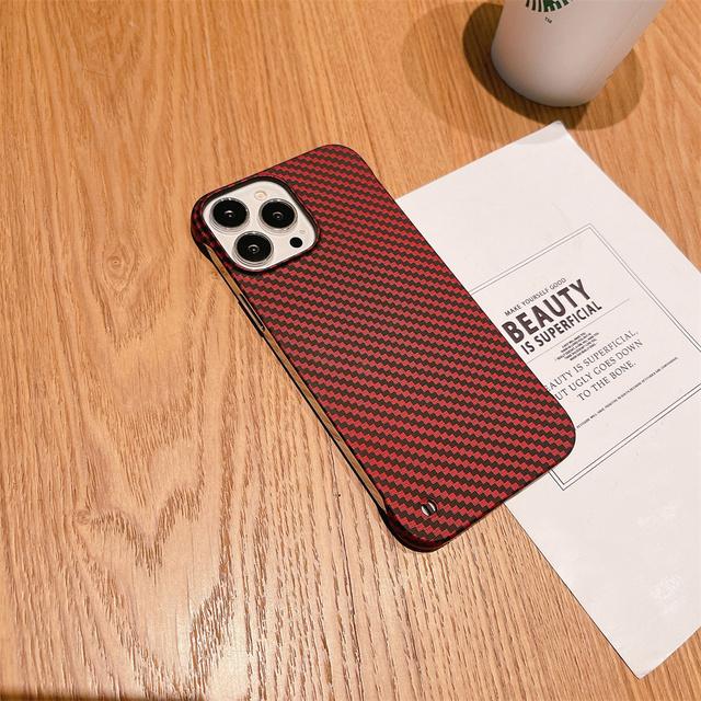 Матовый безрамочный чехол из углеродного волокна для Iphone 12 13 Mini 11 Pro Max X Xs Xr 7 8 Plus Se 3 Business, противоударный ультратонкий чехол