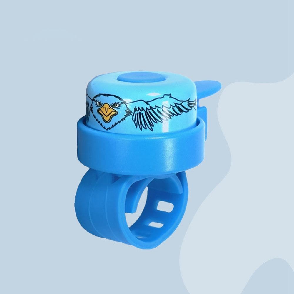 Многоцветный велосипедный звонок для скутера 3,5*2,6 см с рисунком велосипеда, напечатанный для руля велосипеда, аксессуары