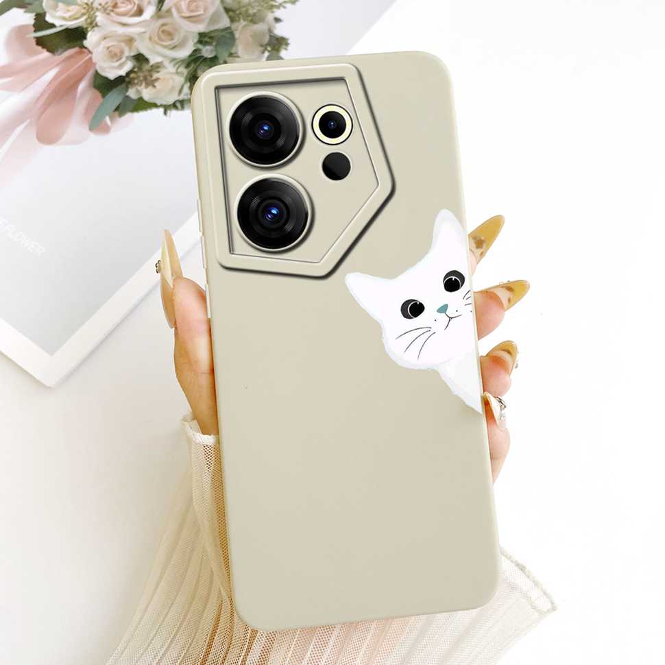 Simple Design Cartoon For Tecno Camon 20 Premier 5G Case Silicone Back Cover For Camon 20Premier 5G CK9n Phone Cases Bumper