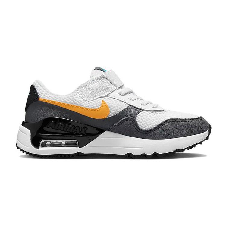 (PS) Nike Air Max SYSTM 'White Grey Yellow' Kids' DQ0285-104