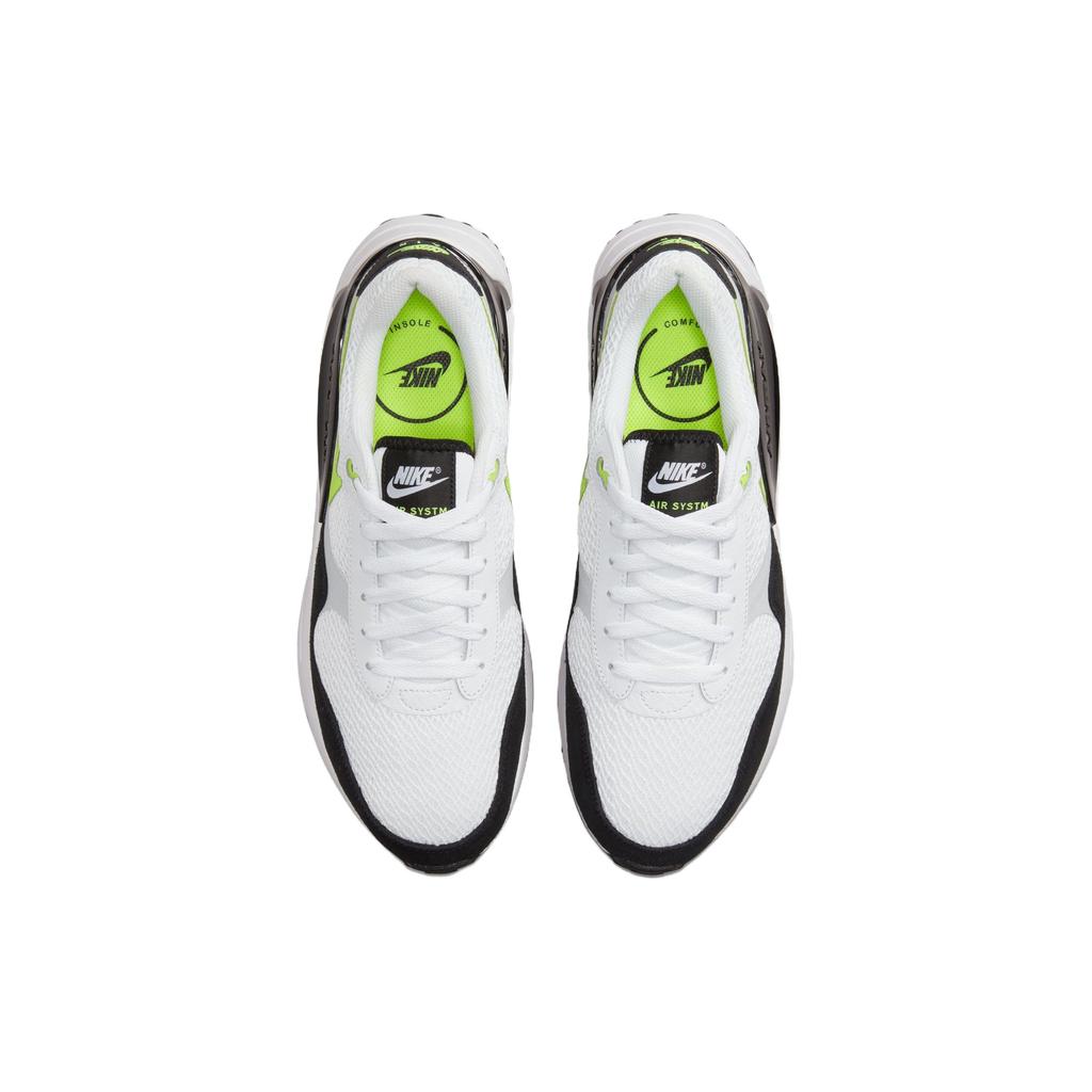 Nike Air Max SYSTM White Volt Men Sneakers Pure-Platinum Black DM9537-100