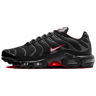 Мужские кроссовки Air Max Plus Carbon Fiber, черные, университетский, красный металлик, серебристый HF4293-001