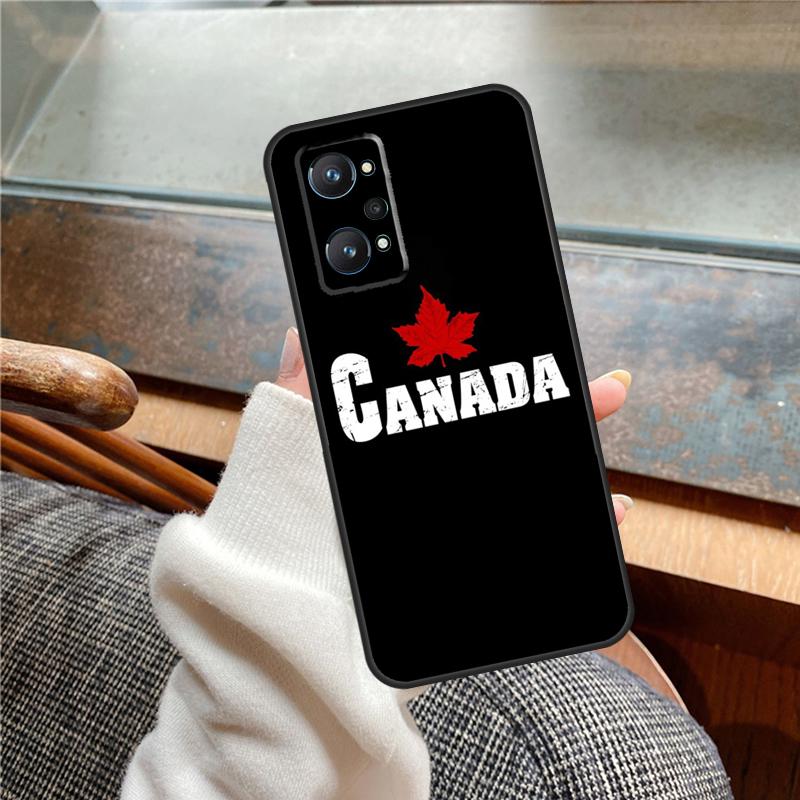 Канада Канадский флаг Чехол для Realme 12 Pro Plus 11 13 14 C63 C61 C55 C51 C53 C25 C65 C67 C71 C75 GT6 GT7 15 Pro