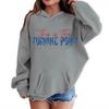 Kids' Fashion Printed Pullover Casual Long-Sleeve Crewneck Hoodie Top