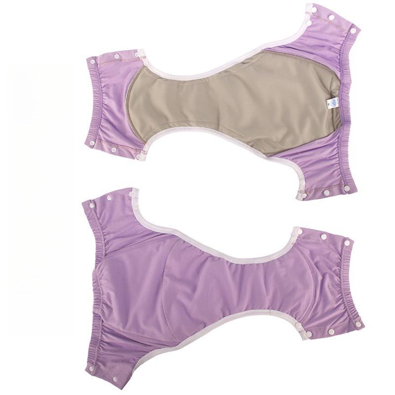 Хлопковые подгузники для взрослых для пожилых людей, моющиеся, дышащие, непромокаемые, непроницаемые для недержания, удобное регулируемое нижнее белье