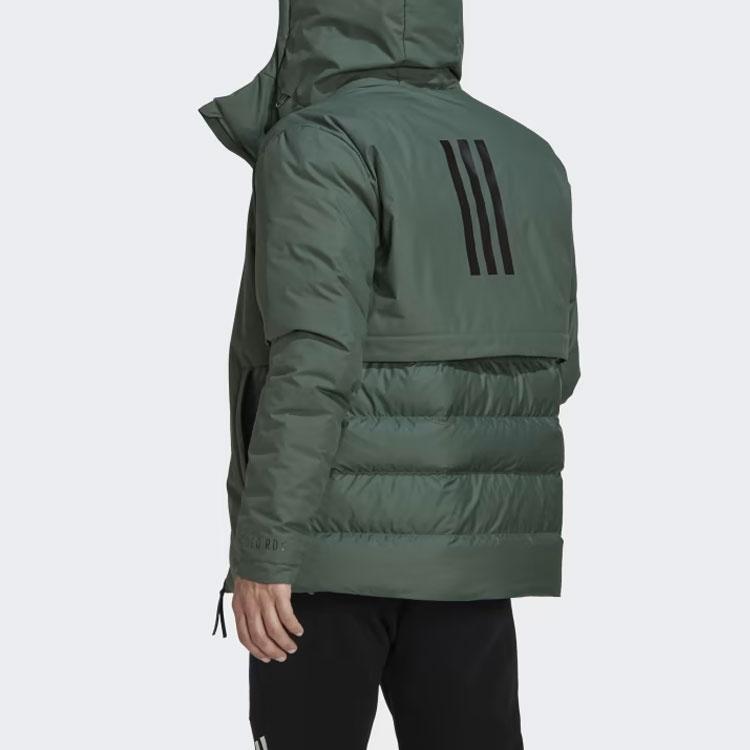 adidas Пуховик Traveer Cold.RDY 'Зеленый' Мужской HG6014