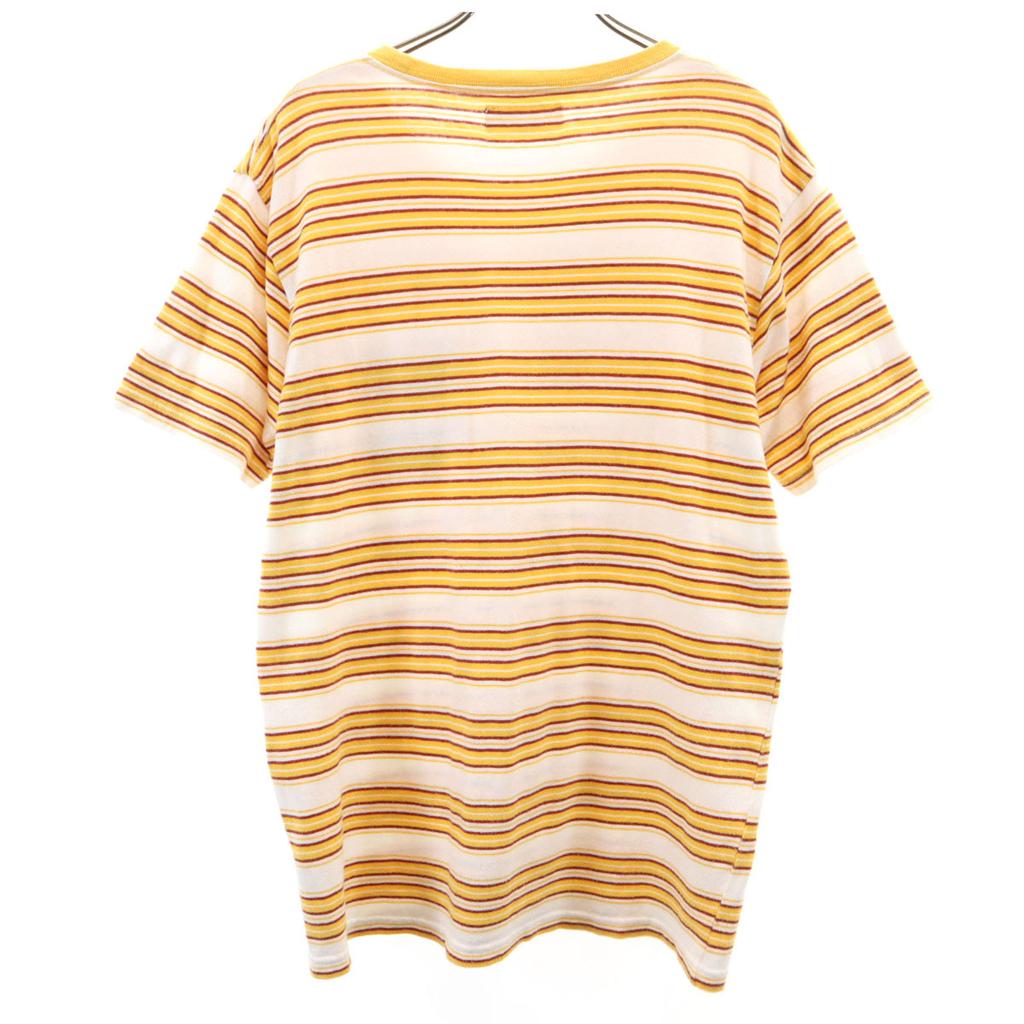 WACKO MARIA Сделано в Японии Футболка с коротким рукавом в полоску Мужская Б/у