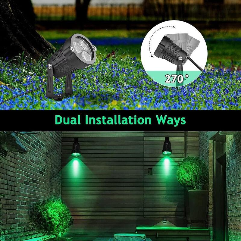 Dream Bubble 6W Outdoor Ground Stake LED Uplight